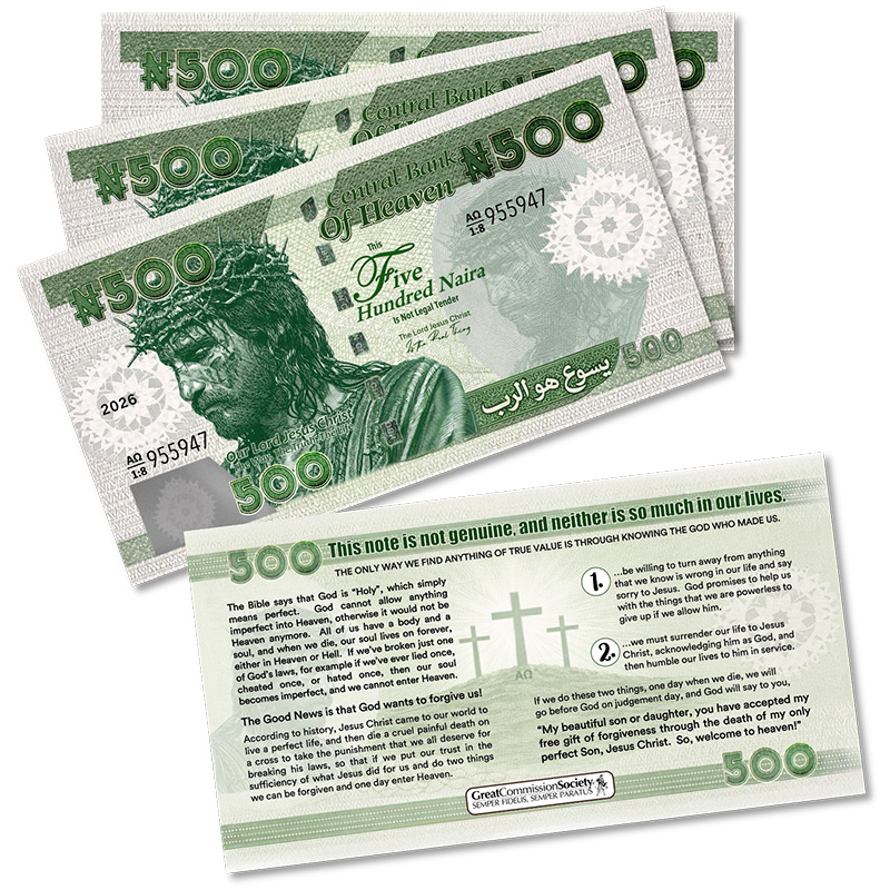 Nigerian Naira Money Tract